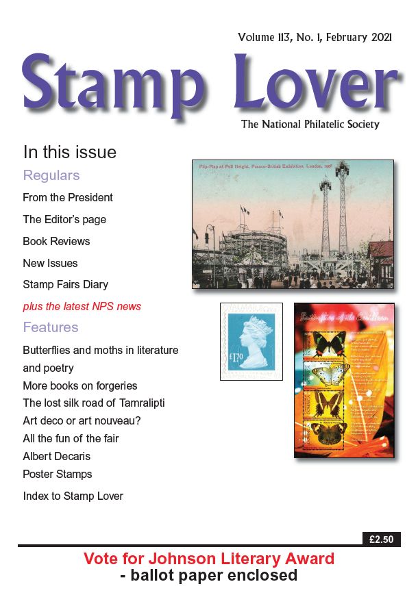 National Philatelic Society Past Issues of Stamp Lover, UK Philately